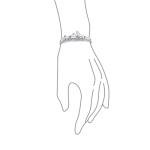 Western Horses Equestrian Cuff Bracelet in Silver