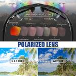 Polarized No Slip Outdoor Sports Sunglasses for Men