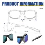 Polarized No Slip Outdoor Sports Sunglasses for Men