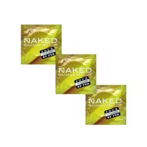 Naked Banana Flavored Ultra Thin Condoms - 144 Pack