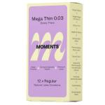 Moments Mega Thin Condoms - Ultra Thin & Lubricated