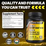 Extra Strength Horny Goat Weed with Maca & Tongkat Ali