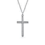 Sterling Silver Jesus Cross Necklace for Everyone