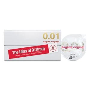 Sagami Original 0.01 Ultra-Thin Condom 5-Pack