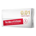 Sagami Original 0.01 Ultra-Thin Condom 5-Pack
