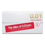 Sagami Original 0.01 Ultra-Thin Condom 5-Pack