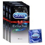 Durex Extra Time Condoms - 30 Count Pack