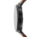 Fossil Men's Brown Leather Dress Watch FS5666