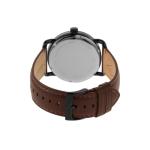 Fossil Men's Brown Leather Dress Watch FS5666