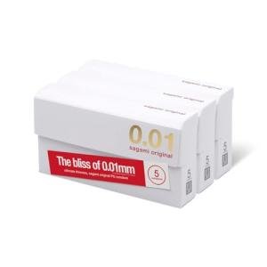 Sagami Original 0.01 Ultra Thin Condoms 15 Count