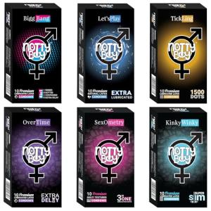 NottyBoy 60 Count Variety Condom Pack