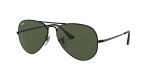 Ray-Ban Metal II Aviator Sunglasses, Black/G-15 Green