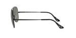 Ray-Ban Metal II Aviator Sunglasses, Black/G-15 Green