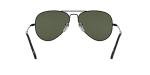 Ray-Ban Metal II Aviator Sunglasses, Black/G-15 Green