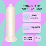 Snug Fit Vegan Condoms - Extra Lubricated