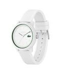 Lacoste Men's White Silicone Quartz Watch 42MM