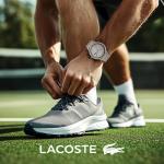 Lacoste Men's White Silicone Quartz Watch 42MM