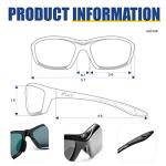 Flux Sportech Polarized No Slip Sports Sunglasses