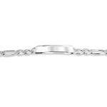 Customizable Sterling Silver ID Bracelet for Men