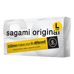 Sagami Original 0.02 L-Size Pack of 6