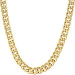 24K Gold Cuban Link Chain Necklace - 24 Inches