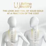 24K Gold Cuban Link Chain Necklace - 24 Inches