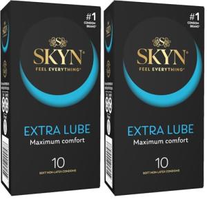 SKYN® Extra Lube Non-Latex Condoms - 20 Pack