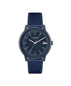 Lacoste Men's Blue Silicone Quartz Watch 42MM