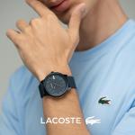 Lacoste Men's Blue Silicone Quartz Watch 42MM