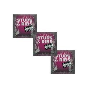 Four Seasons Ribbed Condoms - 144 Pack