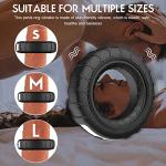 Funny Tire-Shaped Silicone Delay Ring for Men