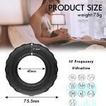 Funny Tire-Shaped Silicone Delay Ring for Men