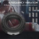 Funny Tire-Shaped Silicone Delay Ring for Men