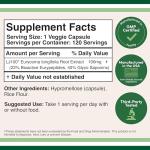 Tongkat Ali for Men - 120 Capsules, Patented Formula