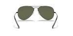 Ray-Ban RB3025 Aviator Polarised Sunglasses in Black