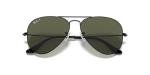 Ray-Ban RB3025 Aviator Polarised Sunglasses in Black