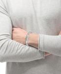 Hugo Boss Men's Silver Stainless Steel Bracelet