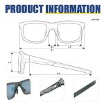 Flux Verano Polarized Sports Sunglasses for Active Men