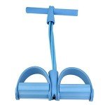 Elastic Sit-Up Resistance Bands with Foot Pedal