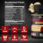 Men's Test Booster - 180 Capsules, 15500mg
