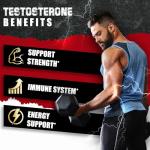 Men's Test Booster - 180 Capsules, 15500mg