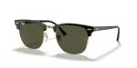 Ray-Ban Clubmaster Sunglasses, Black Gold & G-15
