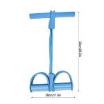 Elastic Sit-Up Resistance Bands with Foot Pedal