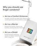 Sappho Finger Condoms, Ultra Thin Latex - 24 Count