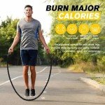 Tivddikun 2.8lb Weighted Jump Rope for Men