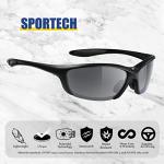 Flux Sportech Polarized No Slip Sports Sunglasses