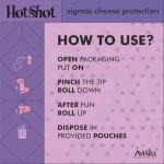 HOT SHOT Super Dotted Extra Time Condoms - 10 Pack