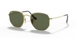 Ray-Ban Hexagonal Sunglasses in Gold & Green