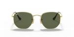 Ray-Ban Hexagonal Sunglasses in Gold & Green