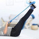 Elastic Sit-Up Resistance Bands with Foot Pedal